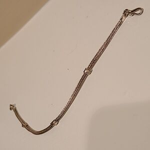 Vintage handmade silver bracelet